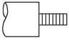 Threaded Studs of magnetic filter