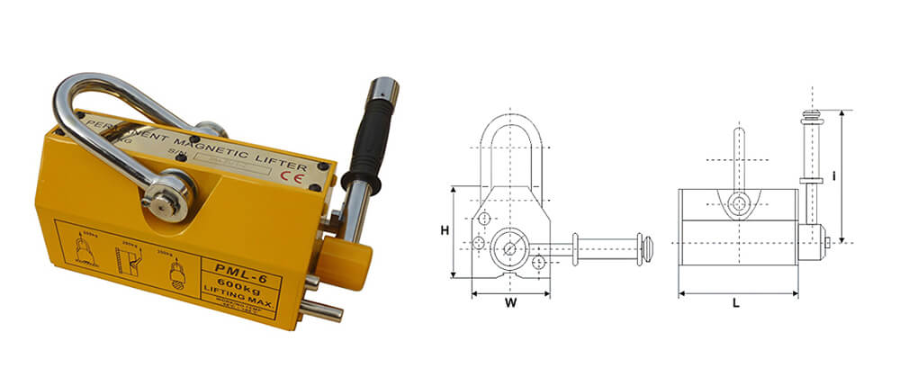 permanent magnetic lifters