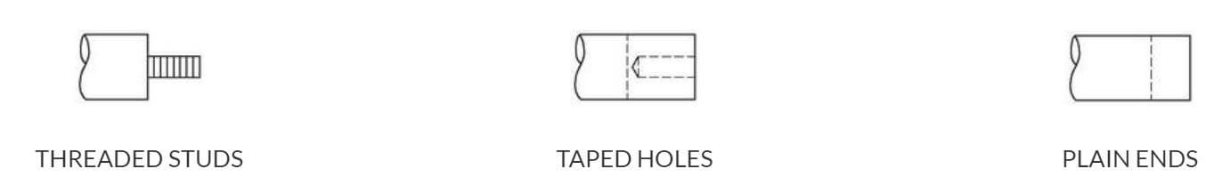 endplugs of permanent magnetic filter bars