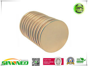 gold coating ndfeb magnets