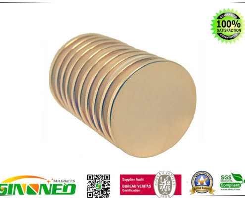 gold coating ndfeb magnets