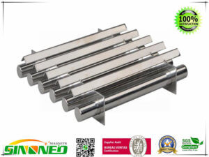magnetic grate with baffles