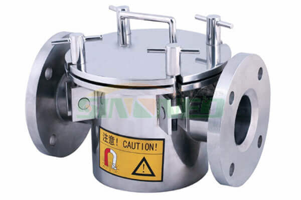 n-style-liquid-magnetic-trap separator